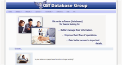 Desktop Screenshot of ostdatabasegroup.com.au